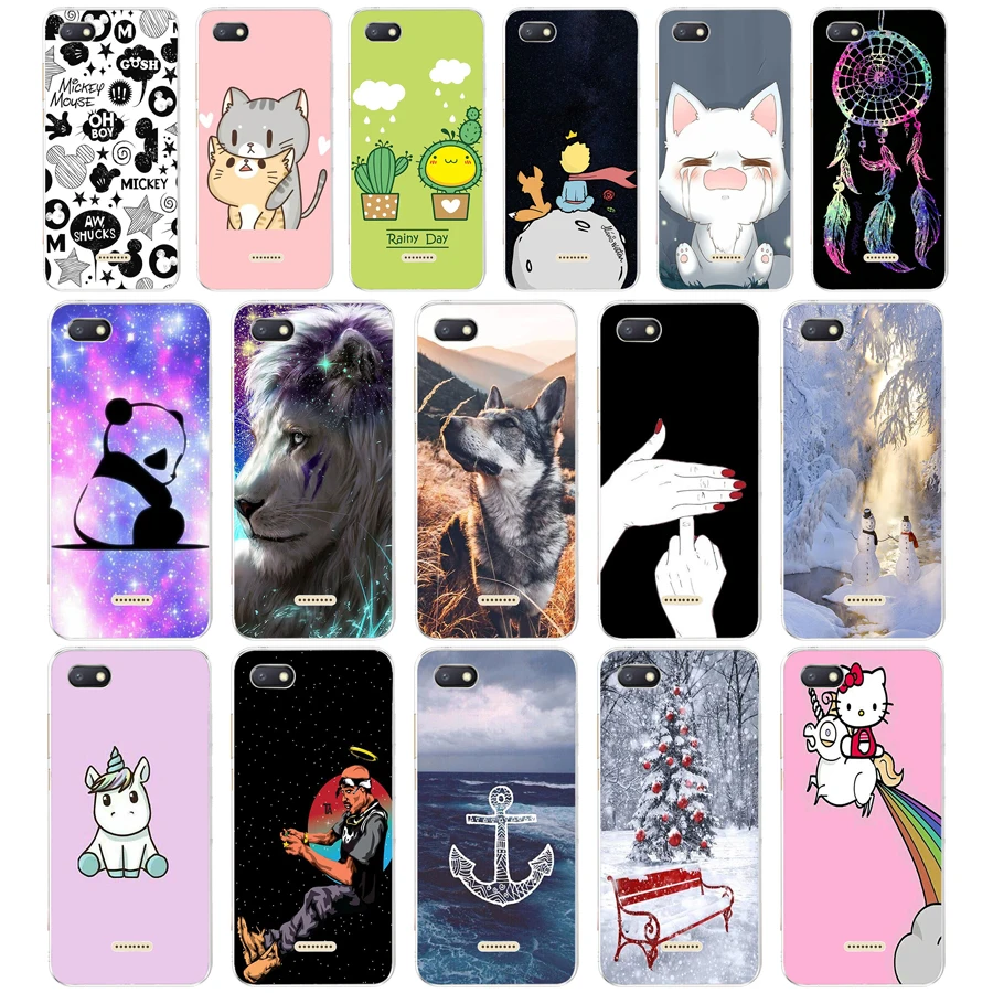 

C silicon Cover For xiaomi redmi 6a Case Full Protection Soft tpu Cover Phone Cases for Xiaomi Redmi 6A case bumper 6a Coque