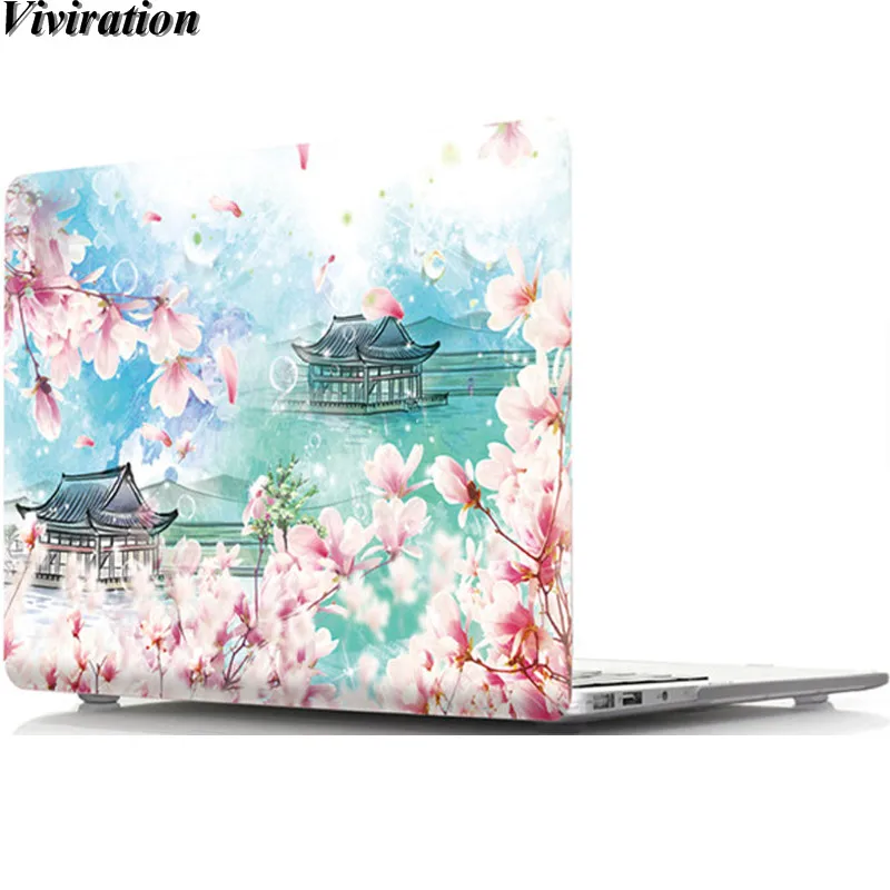 Для Macbook Air 11 A1370 A1465 retina Pro 12 13 15 чехол-накладка с принтом вишни для девушек и женщин модный жесткий чехол для ноутбука