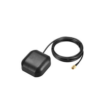 

uxcell 1 Pcs GPS Active Antenna SMA Male Plug 34dB Aerial Connector Cable with Magnetic Mount 5 Meters Wire S