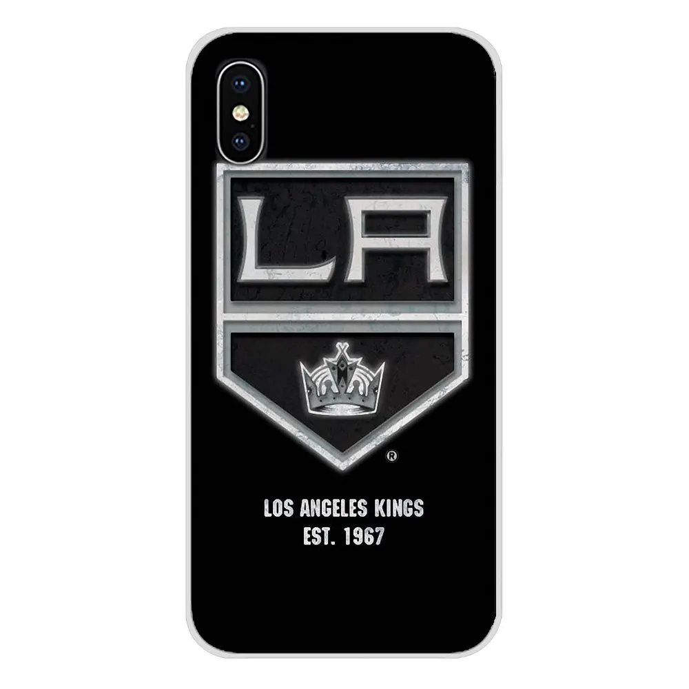 Аксессуары чехлы для телефонов Cool Best LA Kings для Apple IPhone X XR XS MAX 4 4s 5 5S 5C SE 6 6S 7 8 Plus ipod touch 5 6
