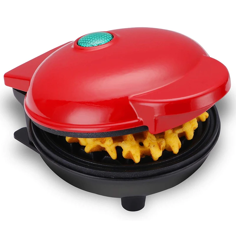 Mini electric Waffles Maker Bubble Egg Cake Oven Breakfast Waffle