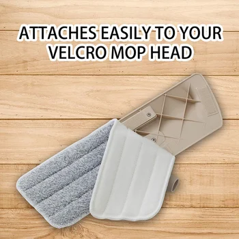 

6 Pack Mop Pads Wet Dry Microfiber Mop Cleaning Pad Mop Refills Replacement Heads For Most Spray Mops And Reveal Mops