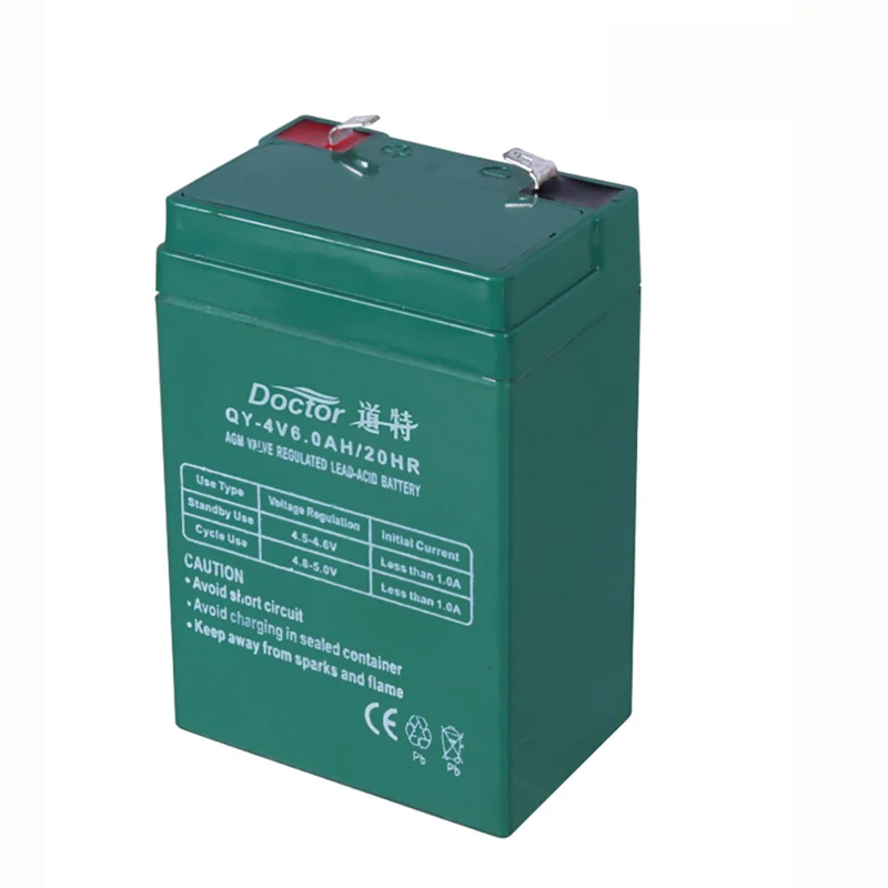 Skup 4V 6AH baterii kwasowo ołowiowych, 4V6AH zasilanie awaryjne dla LED światła awaryjne dziecięcy samochód zabawkowy waga elektroniczna akumulator wymiana