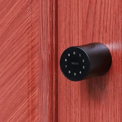 Serrure de porte en bois intelligente, clé de déverrouillage par empreinte digitale et mot de passe pour téléphone portable, compatible avec l'application tuya, passerelle H1 