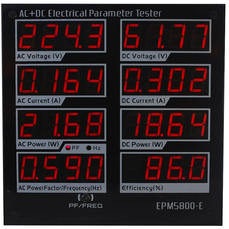 ZHURUI EPM5800 E AC/измеритель мощности постоянного тока/watt meter/Electric paremeters