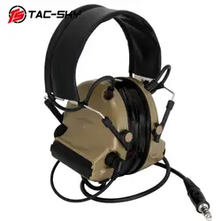 TAC-SKY-orejeras DE silicona COMTAC II, protección auditiva, reducción DE ruido, captación, auriculares tácticos militares