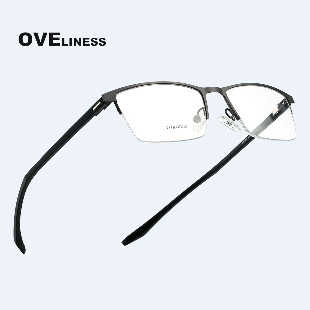 

2020 Titanium Alloy Ultralight Male EyeGlasses Glasses Frame Men Optical Myopia Prescription Computer eye glasses eyewear frames