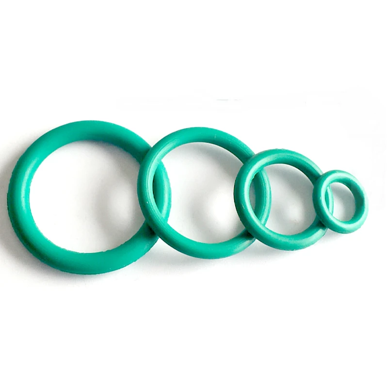 CS 6 мм OD50-150mm зеленый ФКМ Фтор резиновое уплотнительное кольцо