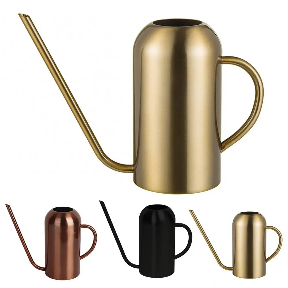 1500ml Long Mouth Stainless Steel Watering Can Pot Succulent Bonsai Plants watering can for flowers