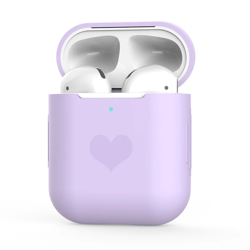 Симпатичный силиконовый чехол для Airpods беспроводной Bluetooth 2 Чехол наушников Для Air