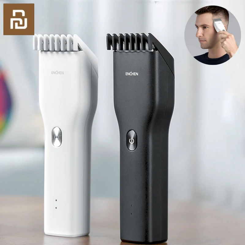 Оригинальная машинка для стрижки волос Youpin ENCHEN Мужская профессиональная USB