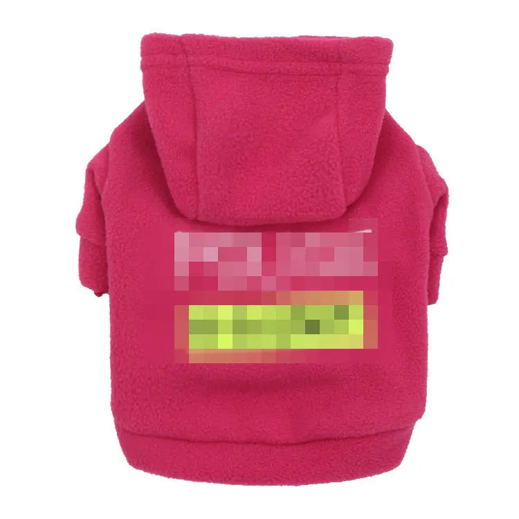 

Pet Supplies Fleece bu dai mao Pet Hoodie Small Dogs Dog Clothes
