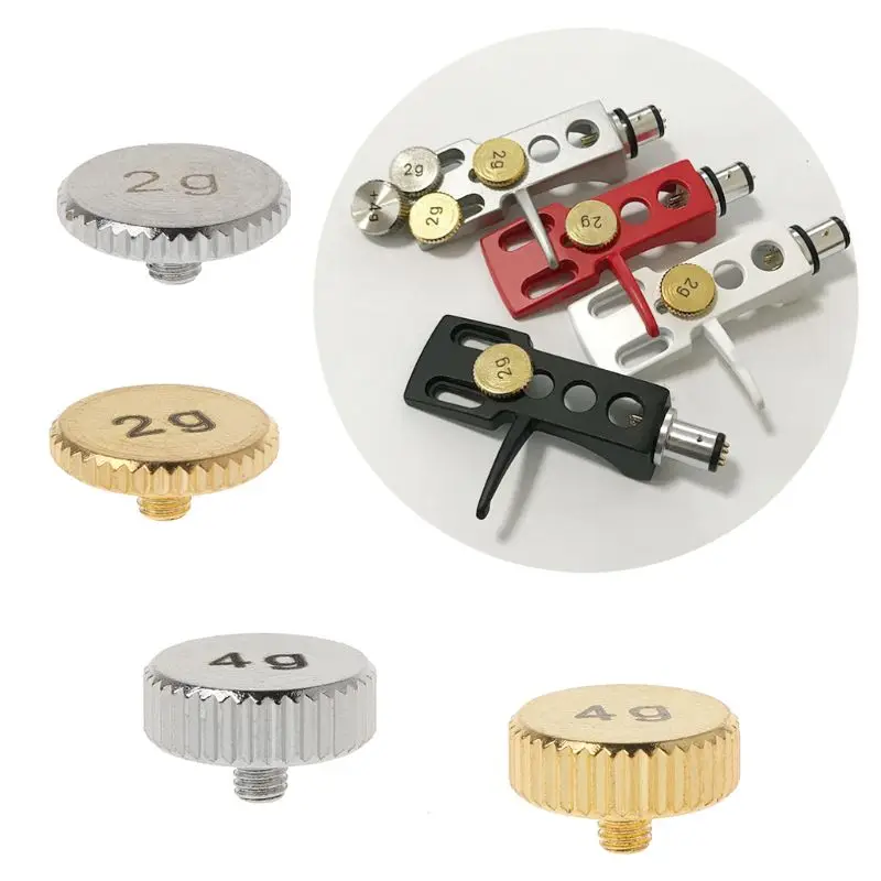Headshell 4g 2g Shell Weight Turntable Metal Electric Instrument Parts for SL1200 SL1210 MK 2 3 5 M5G Stylus DJ 634A turntable parts