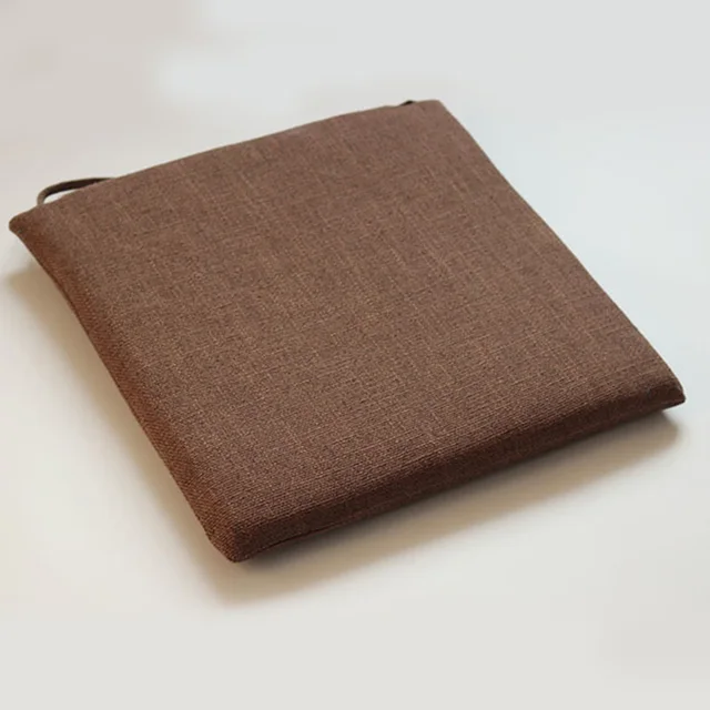 Japán Stílusú Párna Egységes Színű Nappali Kanapé Ülés/Hátsó Szék Dekoráció Négyzet 40*40 Cm -Es Otthoni - Image 5