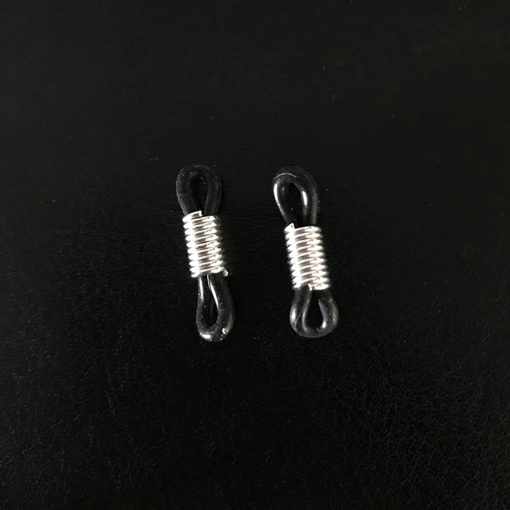 Skyrim 20pcs Glasses Chain Silicone Rubber Ring Non Slip DIY Connector Strap Eyelets Rope Sunglasses Cord Accessory glasses chain