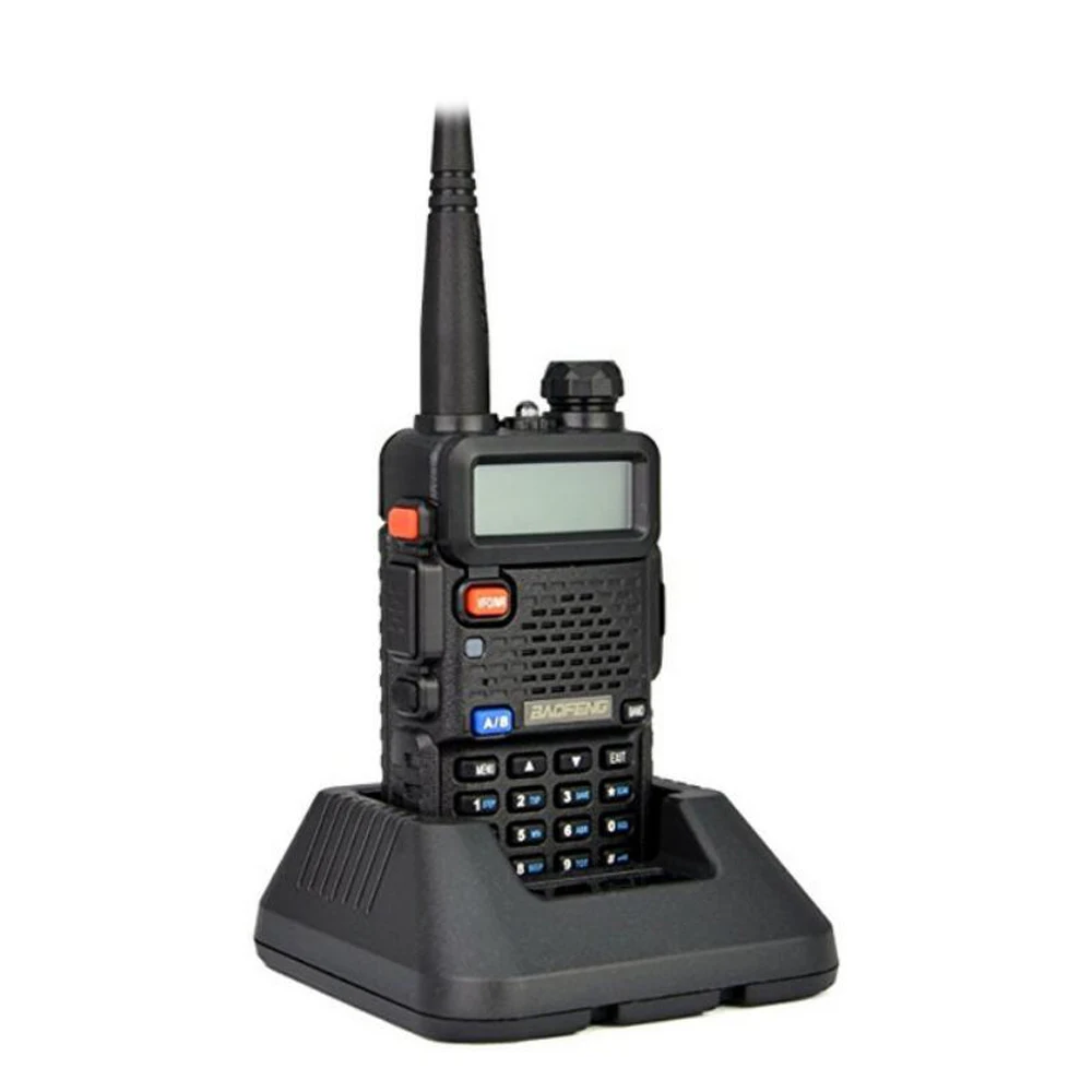 Переносная рация BaoFeng UV 5R портативная радиостанция двусторонней связи &quotуоки