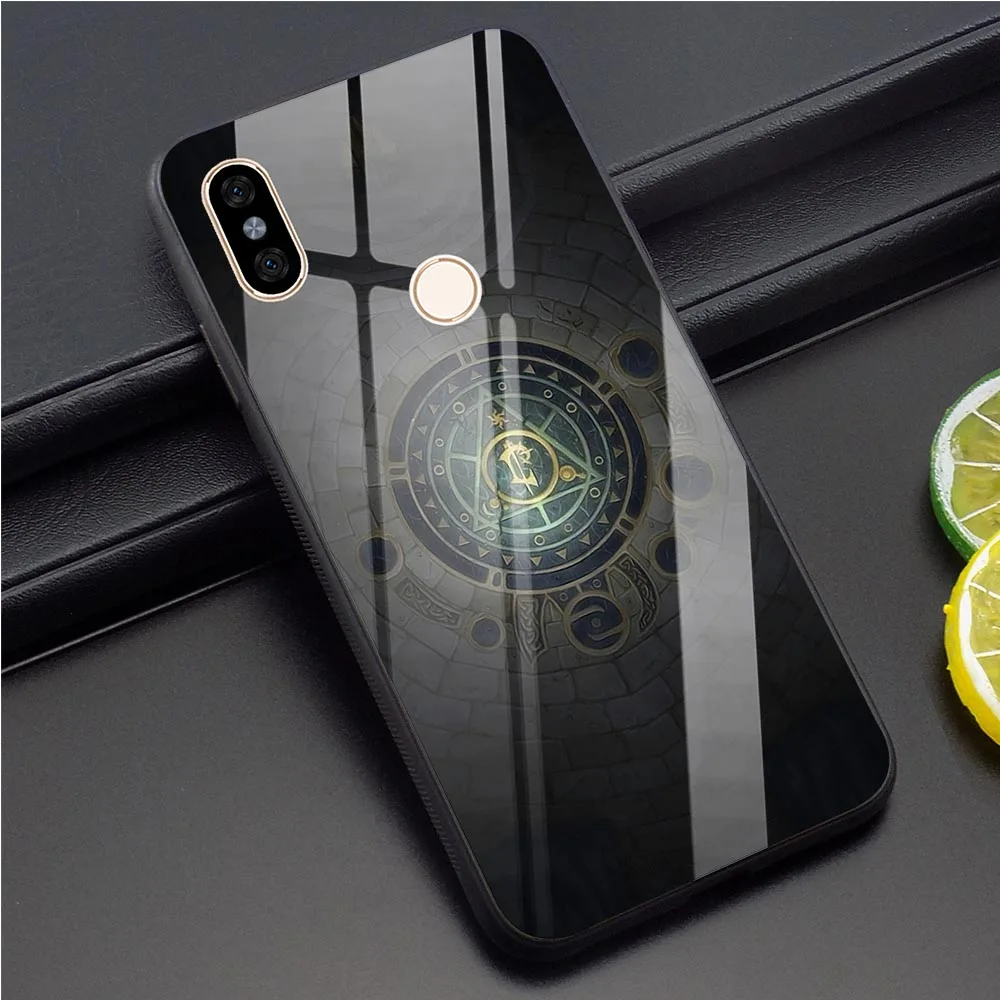 K3024606 Чехол из закаленного стекла для телефона для спортивной камеры Xiao mi Red mi примечание 6 Pro крышка A1 A2 mi 9 Honor 8 Lite F1 4X 6A 7 5 - Цвет: K3024606