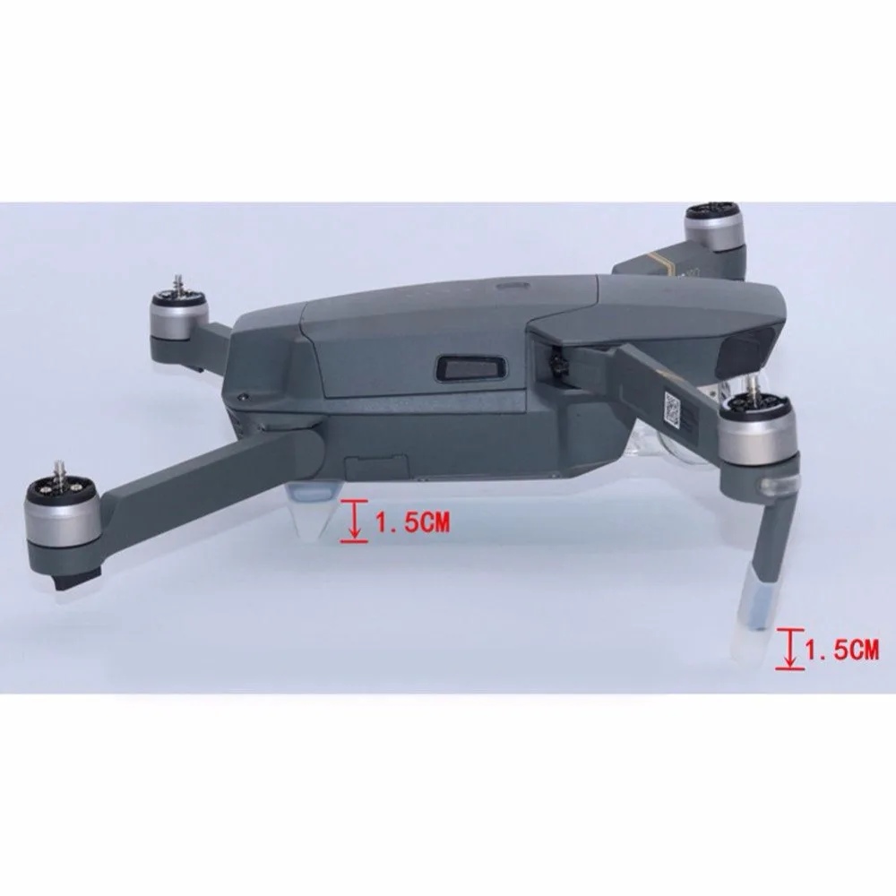 Для DJI Mavic Pro силиконовый посадочный механизм посадочные ножки кронштейн повышающий протектор для DJI Mavic pro RC Drone аксессуары