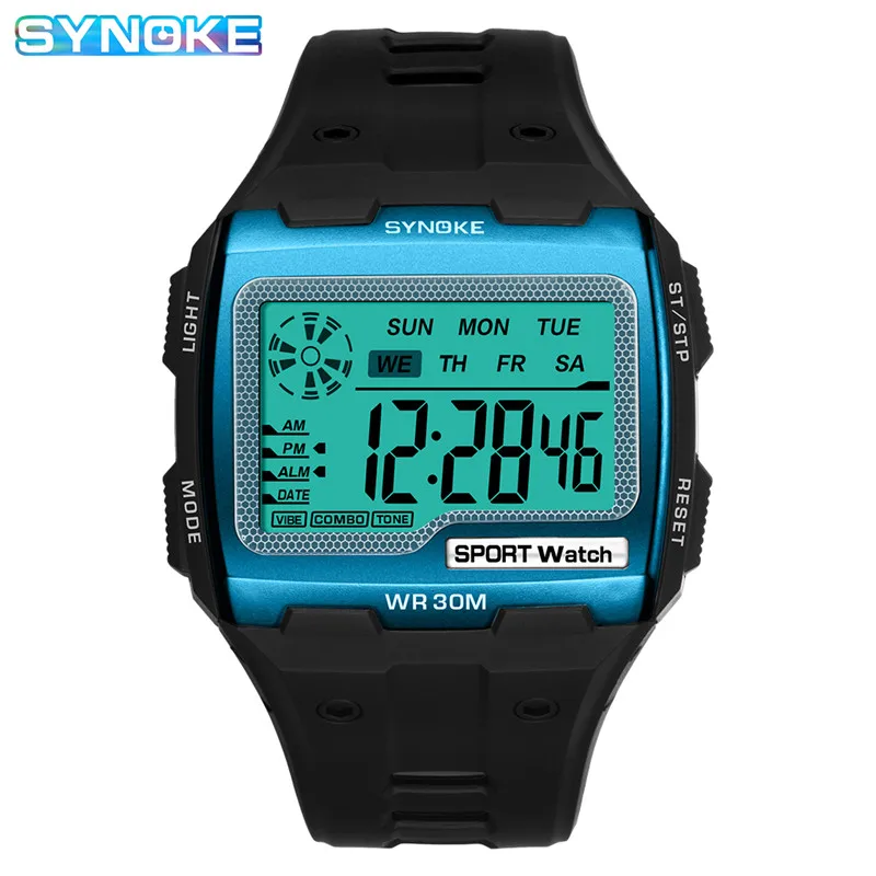 big display digital watch