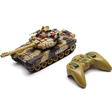 

2.4G 10CH RC Tank Remote Control Toy Tank With Light Sound Toys