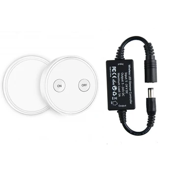 

Wireless Switch Remote Control DC 5-24V LED for Strip Light String Light RV Boats Yachts Camper Led Light Control up to 30m