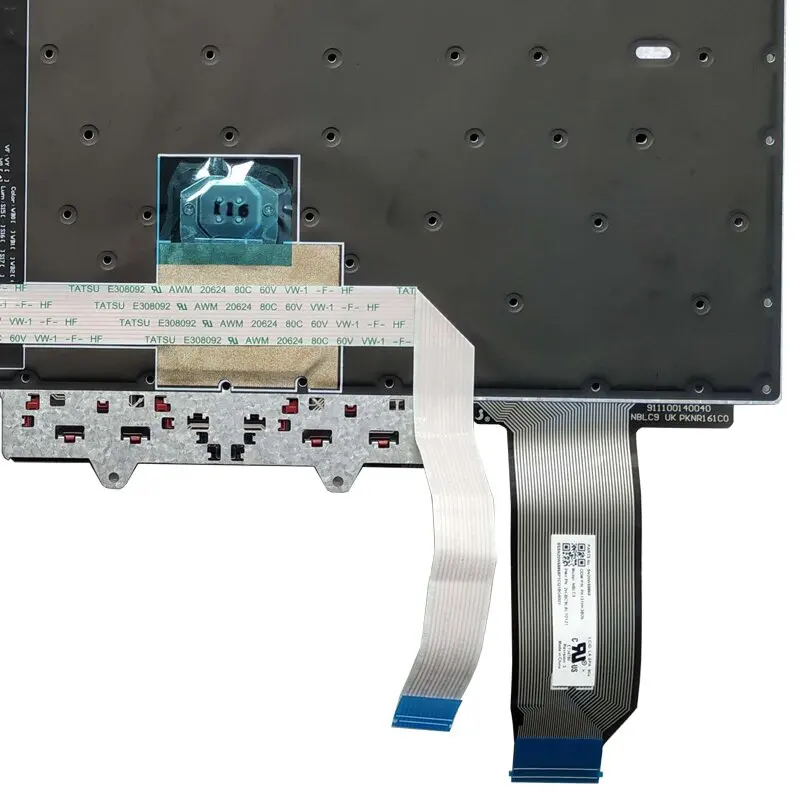 Teclado Latino Espanhol para Lenovo Thinkpad E15 Gen tipo 20t8 20t9 20td 20te Portátil la sp Layout com Luz de Fundo Novo Teclado de substituição - Imagem 5