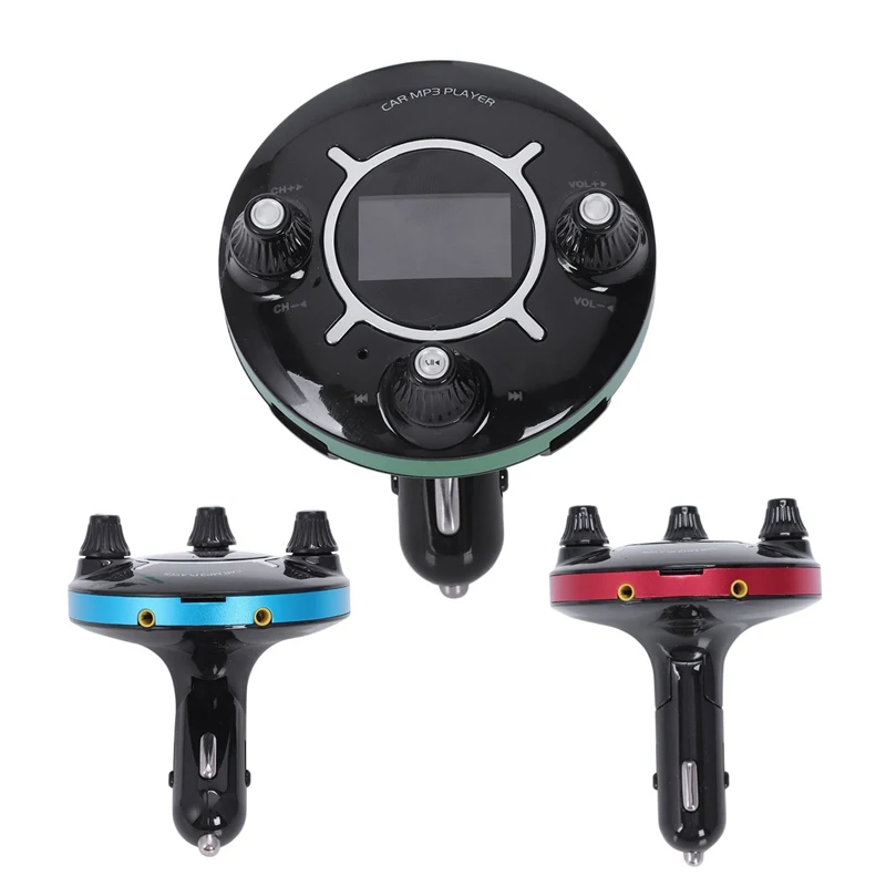 Автомобильный MP3-плеер Bt13 Bluetooth Handsfree Phone Dual Usb Bluetooth 4,0 автомобильное зарядное устройство Fm дисплей напряжения излучения