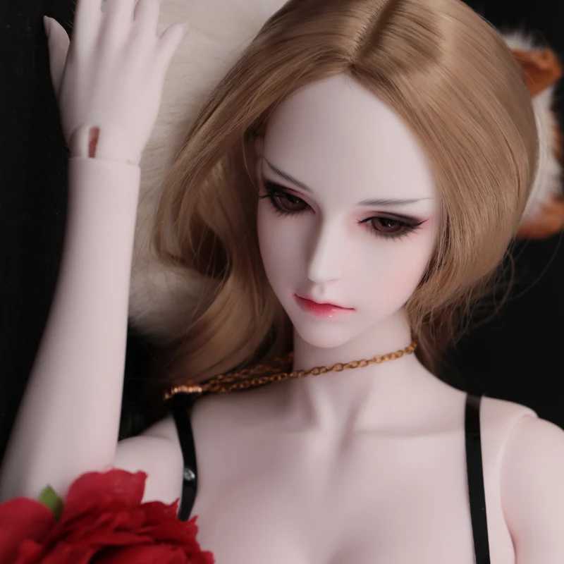 Масштаб 1/3 Обнаженная BJD SD женщина 60 см тело большой девочки шарнирная кукла