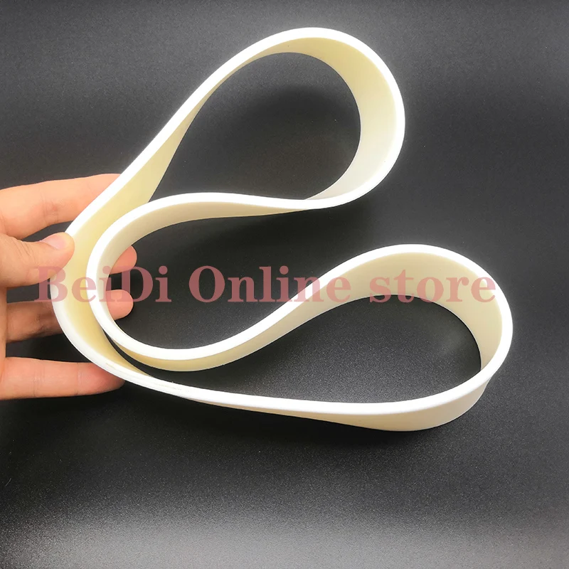 

(Customized conveyor belt) Thickness:3mm White Silicone +Canvas Conveyor Belt Heat-Resistant High Temperature Industrial Belt