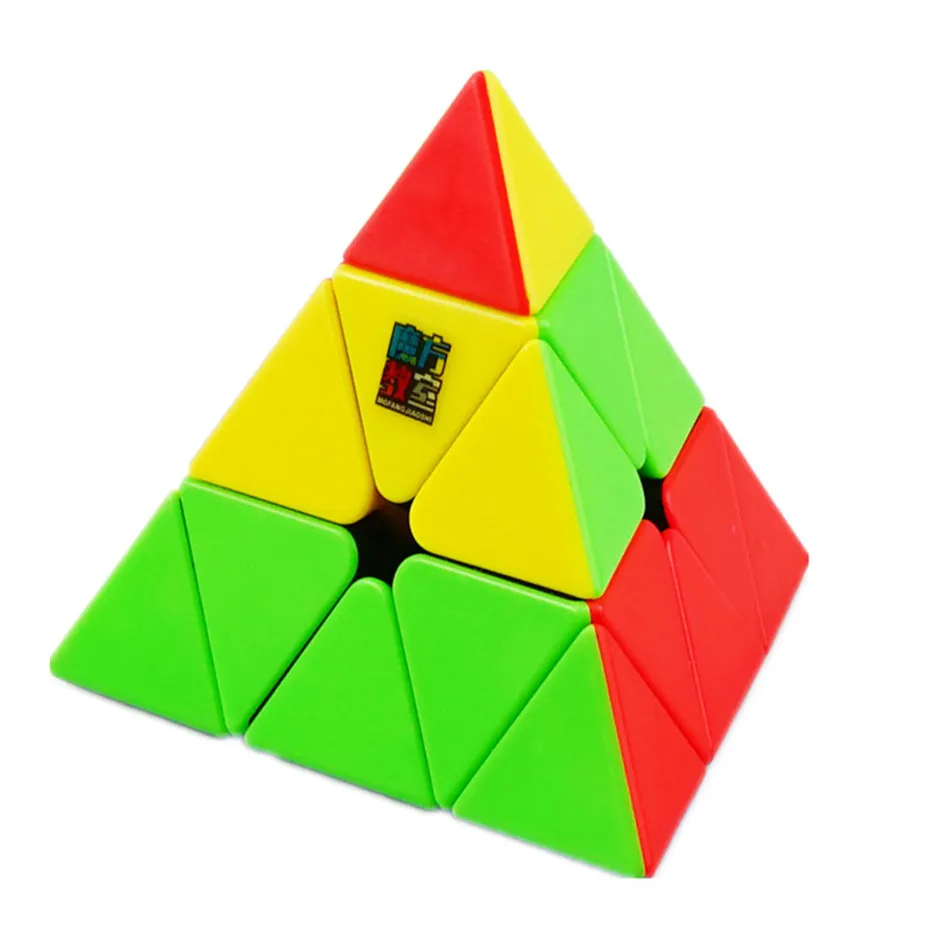 Speed Cube Magic Cube Puzzle Puzzle Cube Educational Toys Magic Puzzle Toy Puzzle Toys Moyu Meilong 3x3 Pyramid Stickerless Speed Magic Cube Educational For Children Kids Gift Toy