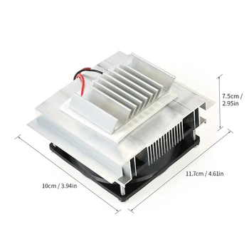 

New DIY Refrigeration Semiconductor Kit Electronic Cooler Dehumidifier Cooling Module cool heat and eliminate moisture in the ai