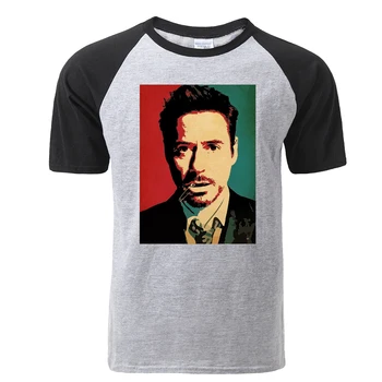 

Fashion Marvel Super Hero Iron Man Tshirt Tony Stark Print T Shirt Summer Casual Cotton Short Sleeve Tshirt Harajuku Streetwear