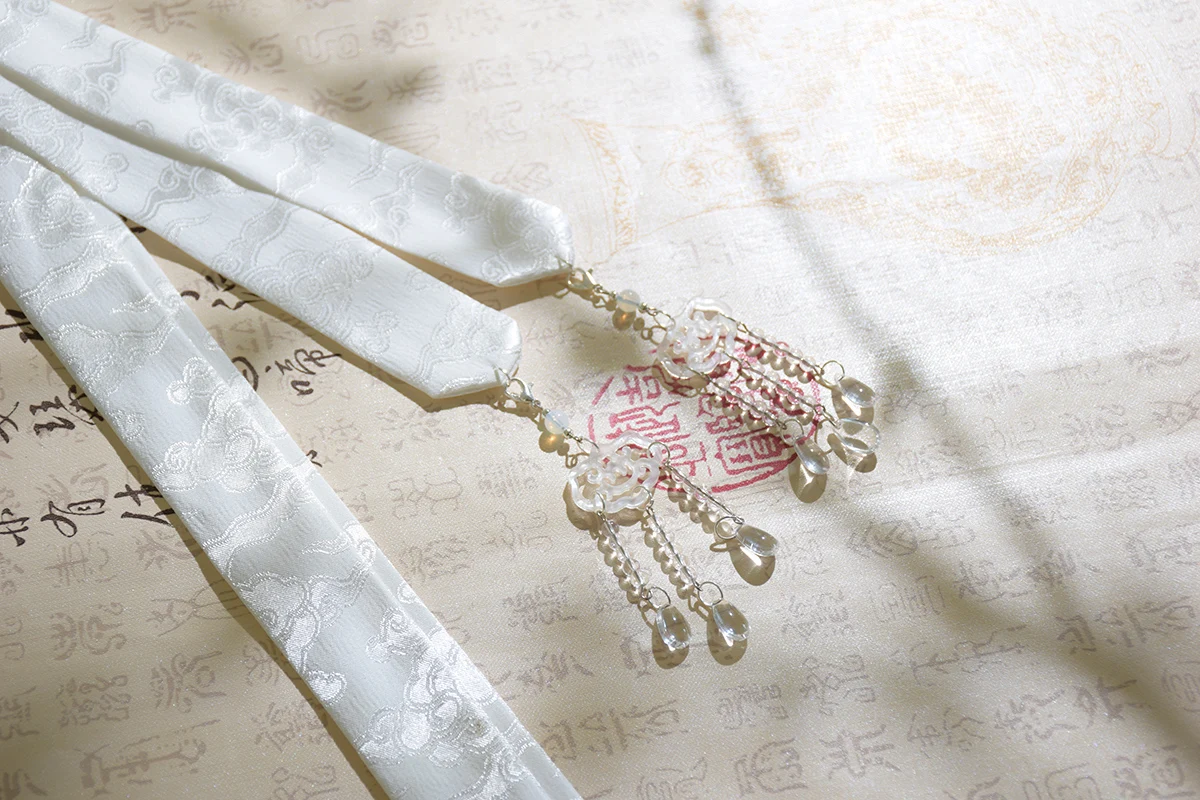 Античная китайская одежда, повязка для волос, головной убор, женский наряд, древняя Xian Qi лента для волос, повязка для волос