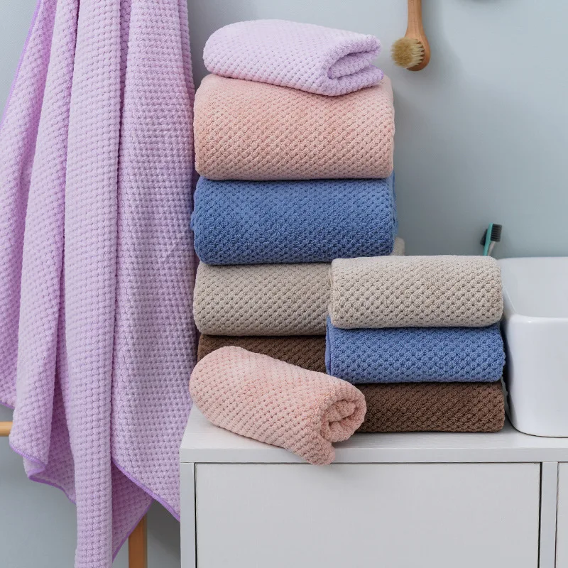 

thickened soft absorbent towels Microfiber fashion towels Hotel thickened towels couple towels towels bath towels for adults