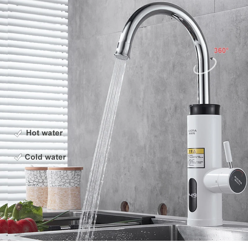 3000W Fast Heating Electric Faucet Instant Water Heater Kitchen Water  Heater Tap Heater Heating Faucet Tankless Instantaneous - AliExpress