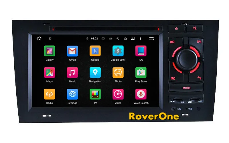 Android 7 1 для Audi A6 C5 S6 RS6 дюймовый сенсорный экран автомобильное радио стерео DVD GPS