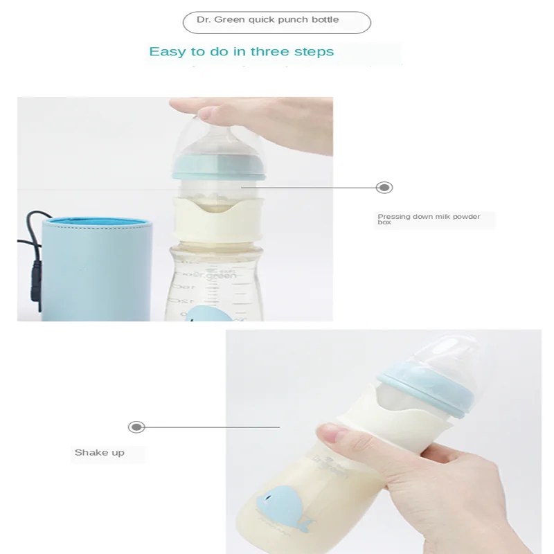 Glass Milk and Feeding Bottle for Newborns