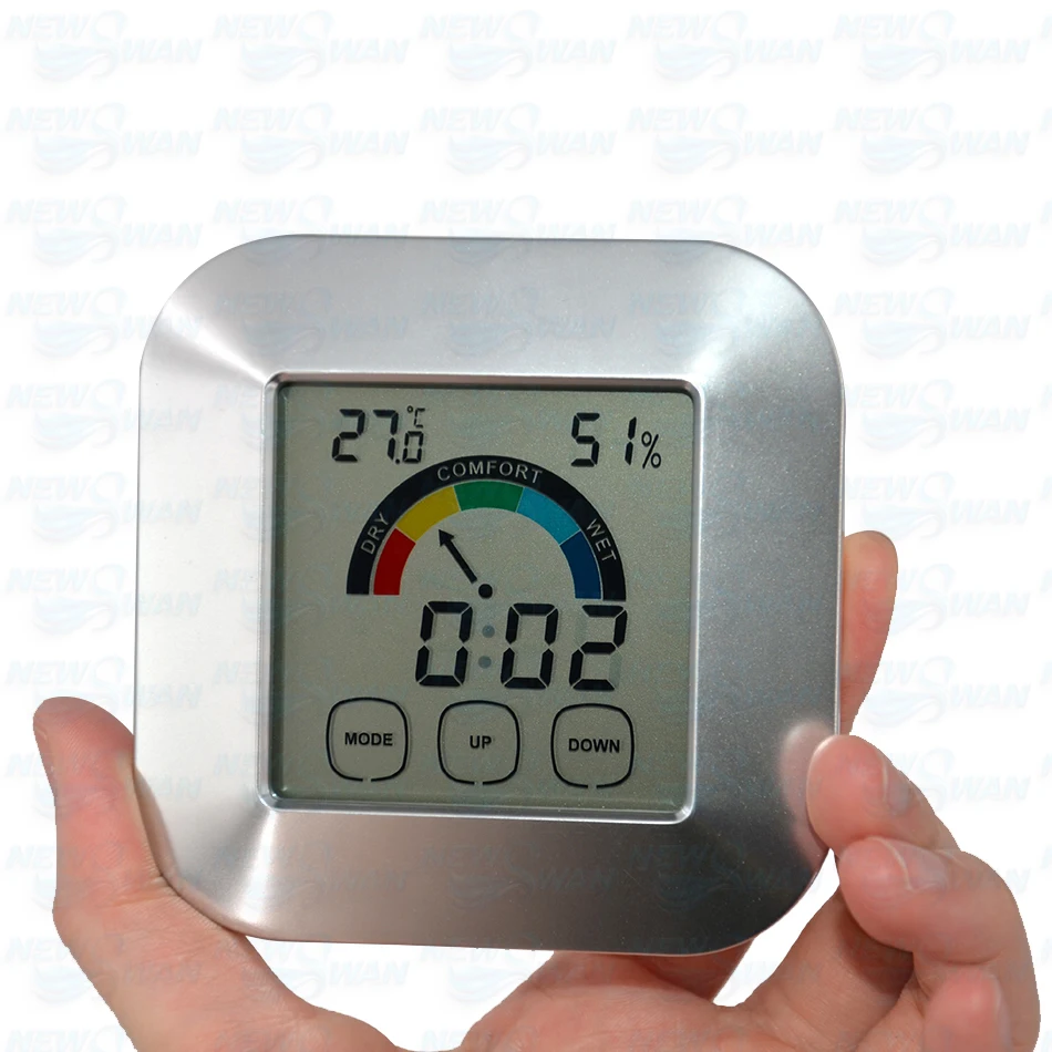 Hot Sale Digital Temperature Humidity Meter Display High Precision Thermometer Hygrometer Touch Gauge | Инструменты