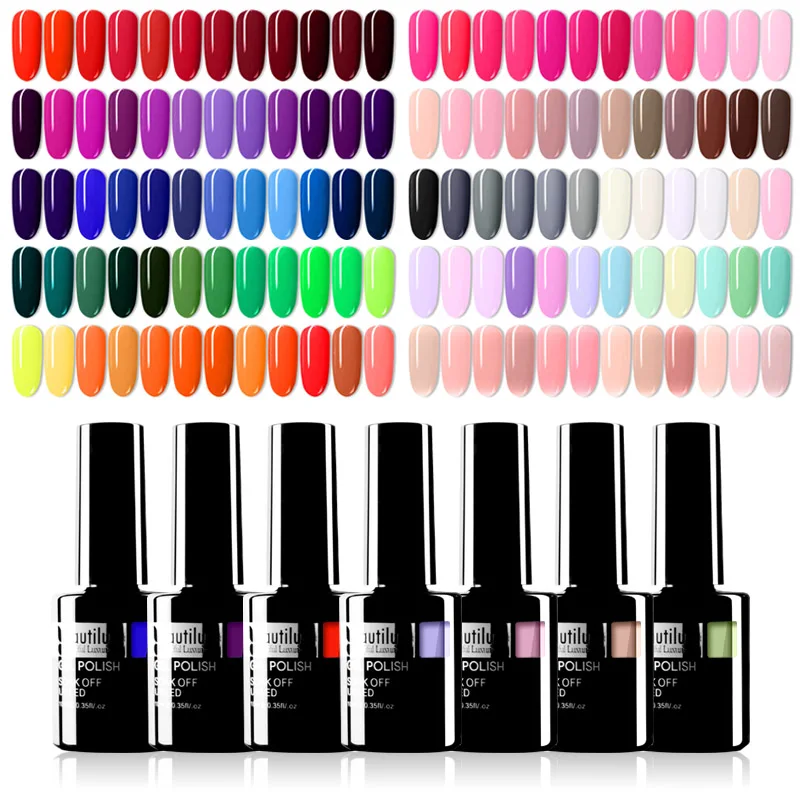 

Beautilux Gel Nail Polish 001-120 Soak Off UV LED Semi Permanent Nails Gels Polish Nails Art Varnish Lacquer 10ml 120pcs/lot