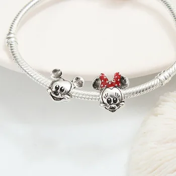 

Pandora DIY new series bracelet accessories beads Mickey Mouse Minnie