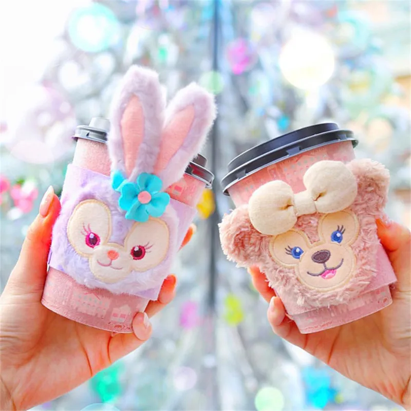 Комплект чашек Duffy and Friends Stella ShellieMay Gelatoni плюшевая теплоизоляционная чашка