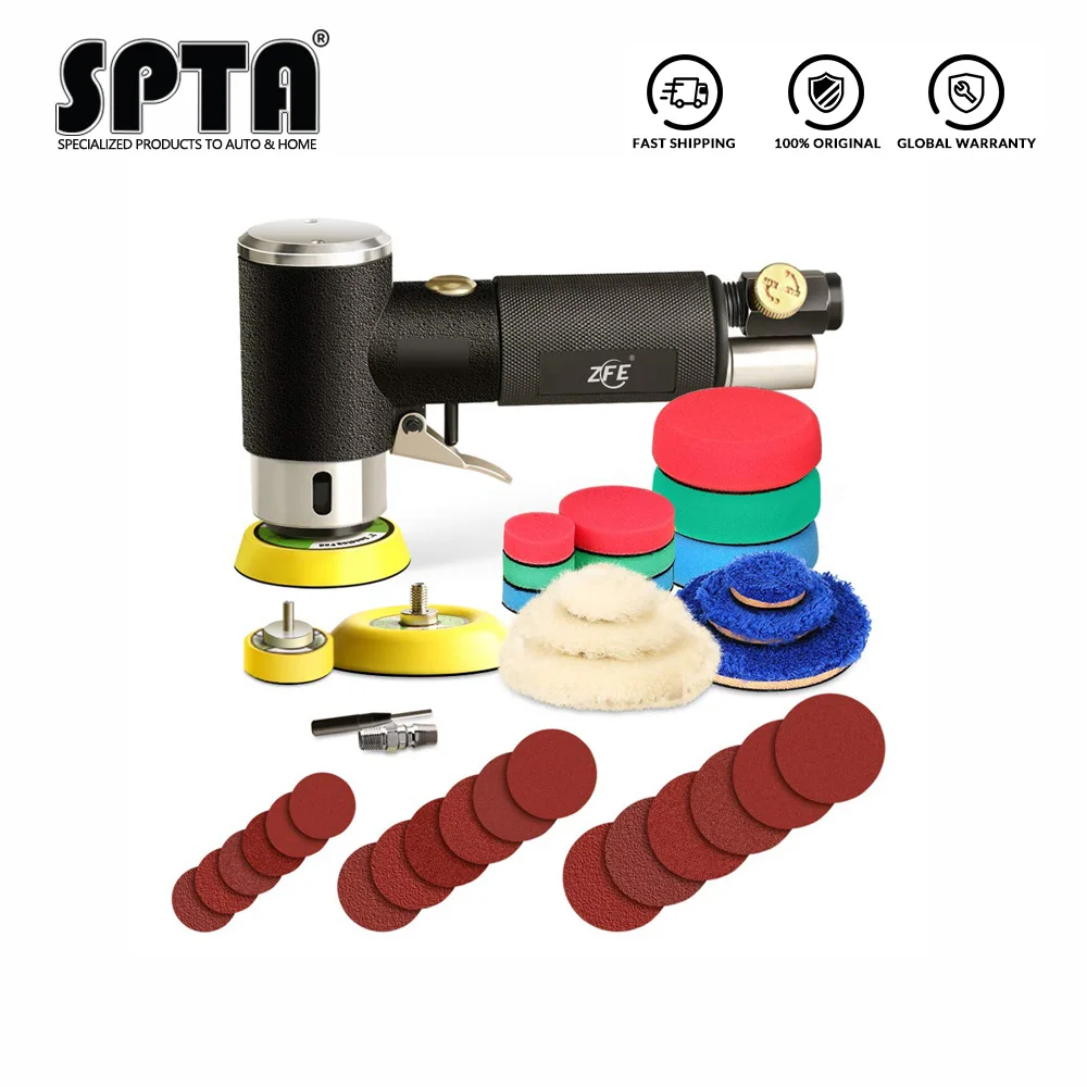 SPTA 1 "/2"/3 "Случайная орбита воздушный шлифовальный Мини пневматический