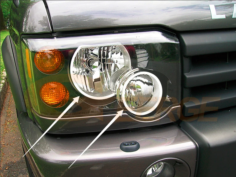 For Land Rover Discovery II 2 2003 2004 A/W Switchback Led Angel