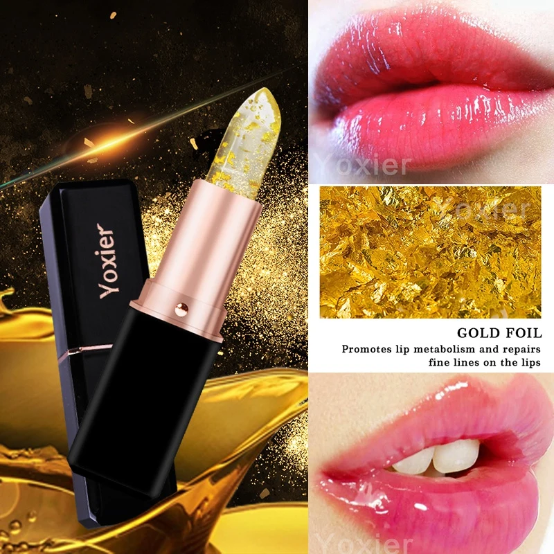

1Pcs 24K Gold Olive Oil Lip Balm Moisturizing Natural Colorless Refine Repair Wrinkles Makeup Lipstick Treatment New Brand