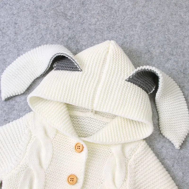 Осенне-зимняя одежда для новорожденных; Bebe; Одежда для девочек с длинными рукавами; детский трикотажный комбинезон для мальчиков; костюм для малышей; Детский комбинезон