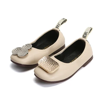 

2019 Girls Summer Autumn Flats Baby Girl Toddler Kids Shoes With Sweet Flower Princess Soft Children's Beach Shoes Black Beige