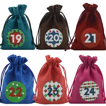 

Crafts Candy Bag Hanging Wall Tree Present Wrap 24Pcs Wedding Christmas
