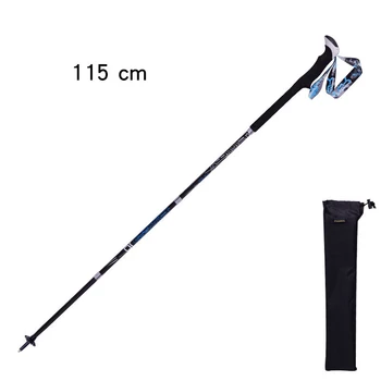 

Tube Trekking Pole Pipe Adjustable Ultralight Cane Guard Carbon Fiber 2Pcs