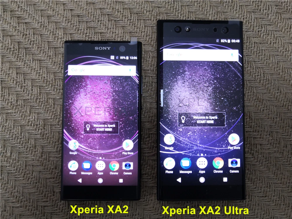 Sony Xperia XA2 ультра разблокированный Восьмиядерный 6,0 дюймов 4 Гб ОЗУ 32 Гб ПЗУ 23мп камера LTE отпечаток пальца Android мобильный телефон