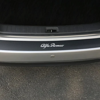 

Car Stickers For Alfa Romeo 159 147 Giulietta Stelvio 4C MITO 156 Giulia Sportiva Car Accessories Carbon Fiber Rear Trunk Decal